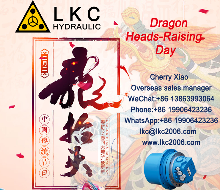 Happy Dragon Heads-Raising Festival!