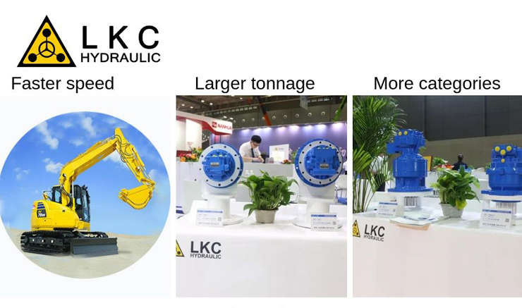Better performance of LKC Hydraulic motors.