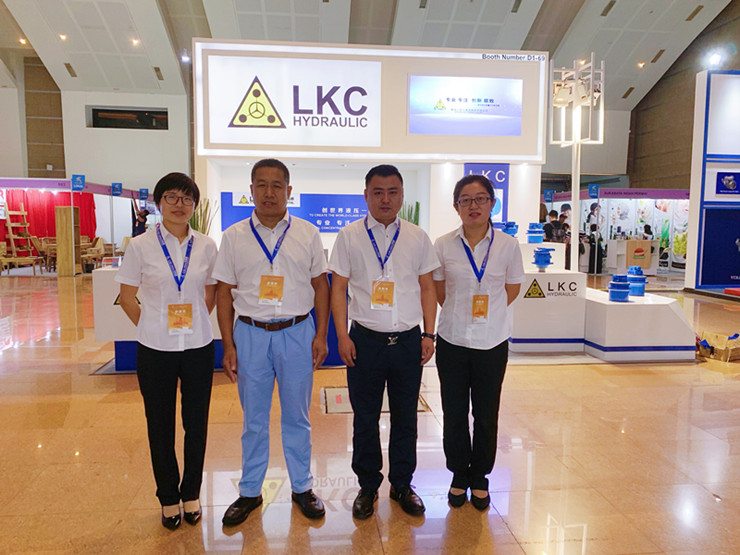 The first day of China-Asian Expo. LKC Hydraulic motors welcome your visiting!